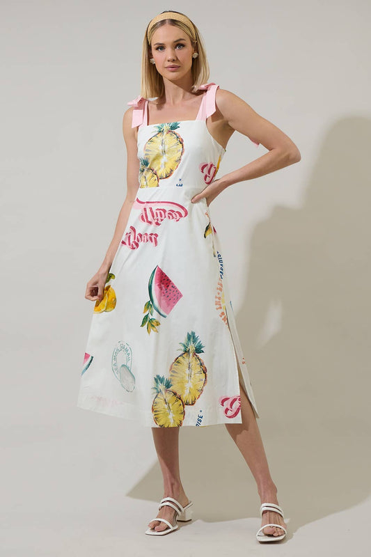 Zahra Island Midi Dress