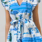 Sosy Postcard Marisol Tiered Mini Dress