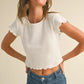 Waffle Crop Top