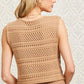 Crochet Bow Tie Vest