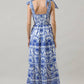 Rivera Tropics Tiered Maxi Dress