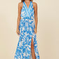 Summer Breeze Satin Maxi