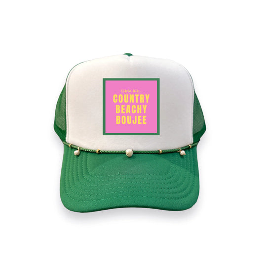 Little Bit Country, Beachy & Boujee Trucker