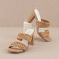 Woven Double Band Heel