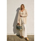 Stay Calm Hoodie Cardigan