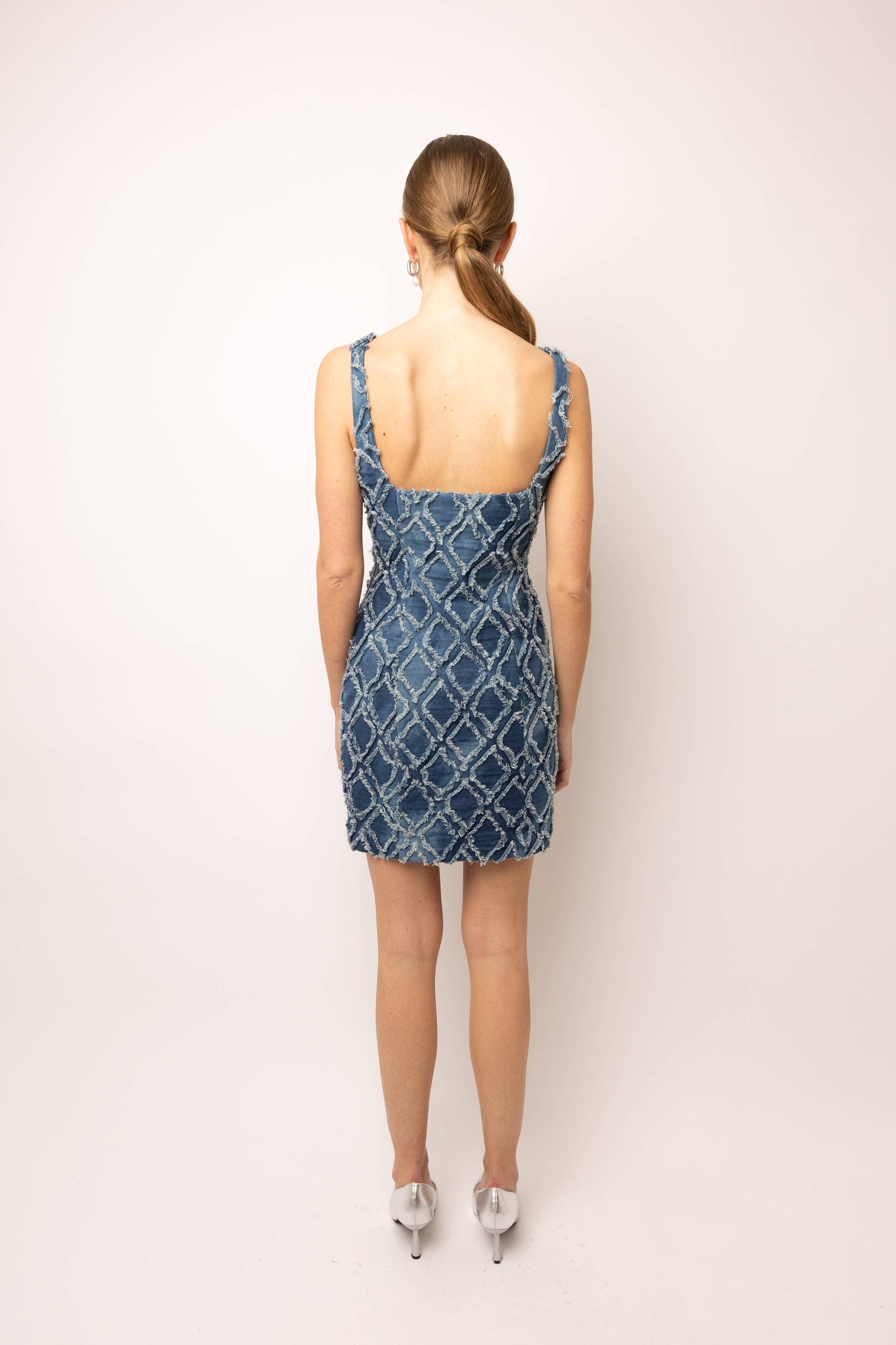 Angelica Denim Shift Dress