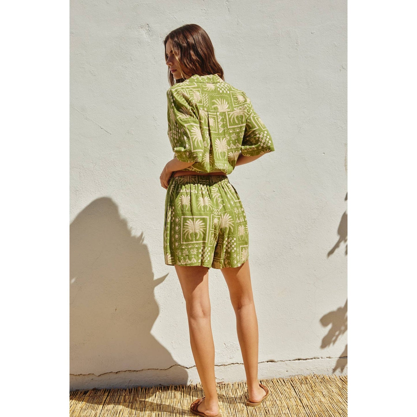 Mirage Relaxed Shirt And Shorts Set