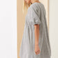 Striped Puff Sleeve Dress