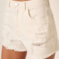 Distressed Denim Shorts