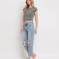 Super High Rise Crop Jean