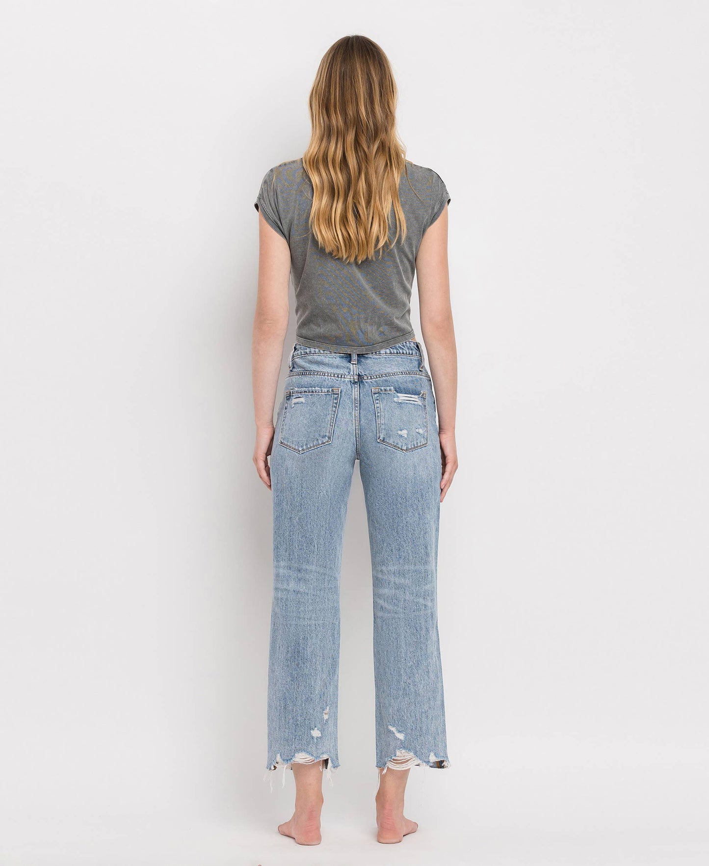 Super High Rise Crop Jean