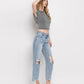 Super High Rise Crop Jean