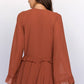 Ruffle Tiered Mini Dress