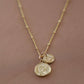 Coin Charm Necklace