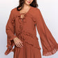 Ruffle Tiered Mini Dress