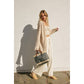 Stay Calm Hoodie Cardigan