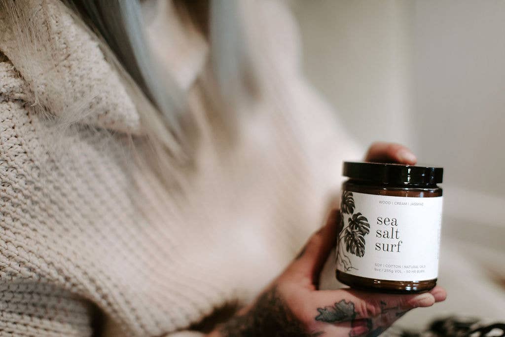 Natural Soy Candle - Sea Salt Surf