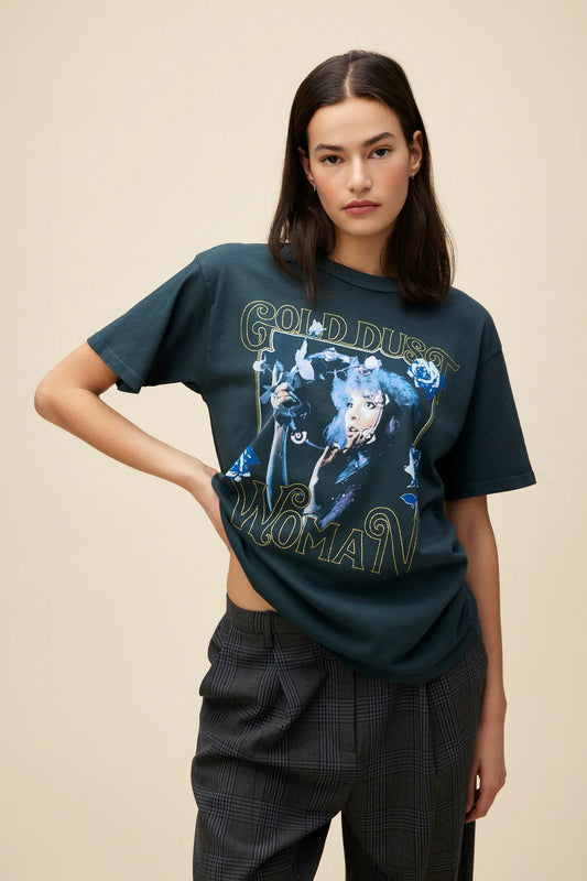 Stevie Nicks Gold Dust Woman Weekend Tee