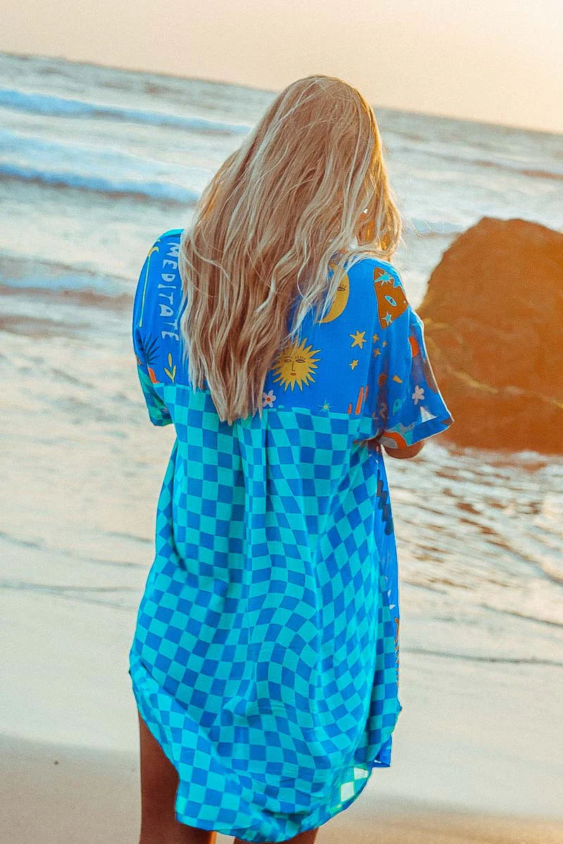 Peace Love Shirt Dress