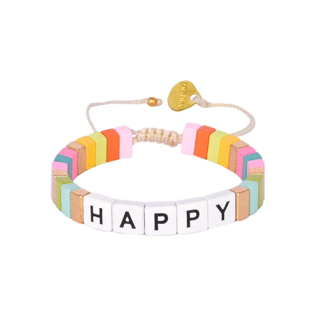 Love & Happy Bracelet - Multiple Colors