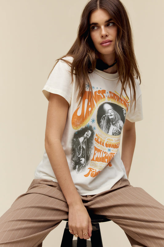 Janis Joplin Tour Tee