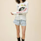 Bob Marley Catch A Fire Relaxed Long Sleeve