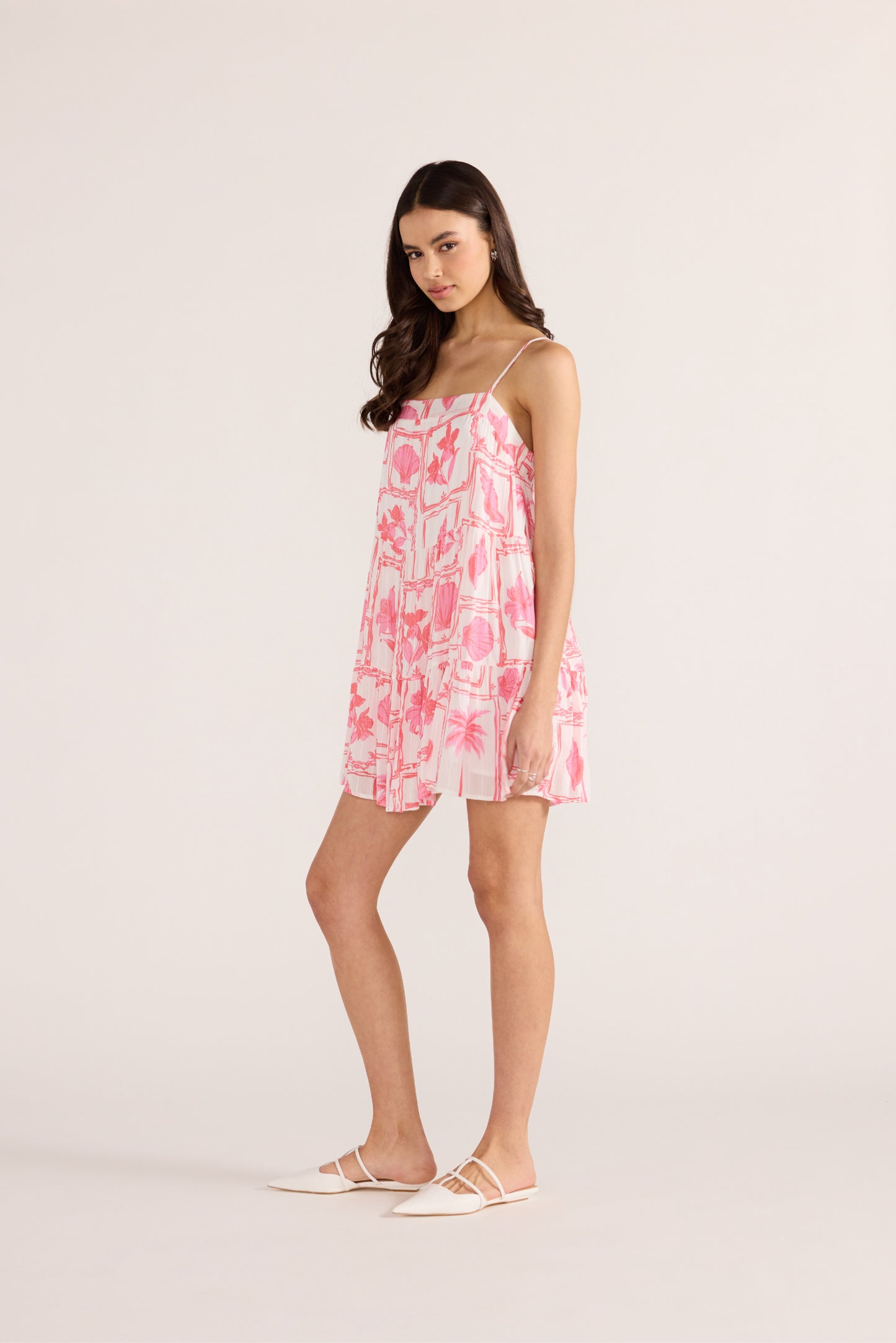 Bria Tiered Mini Dress