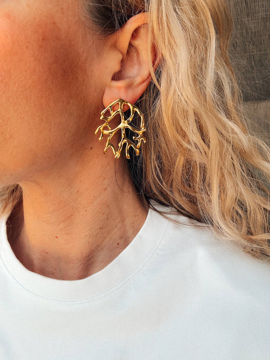 Coral Branch Earrings