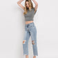 Super High Rise Crop Jean