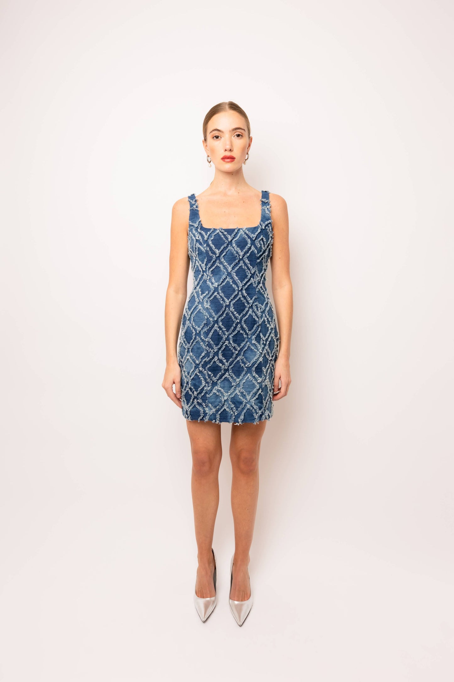 Angelica Denim Shift Dress
