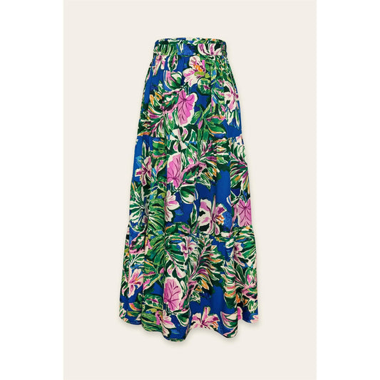 Afternoon Delight Tiered Midi Skirt