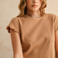Waffle Crop Top