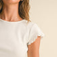 Waffle Crop Top