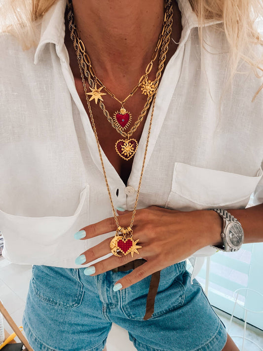 Lovers Charm Necklace