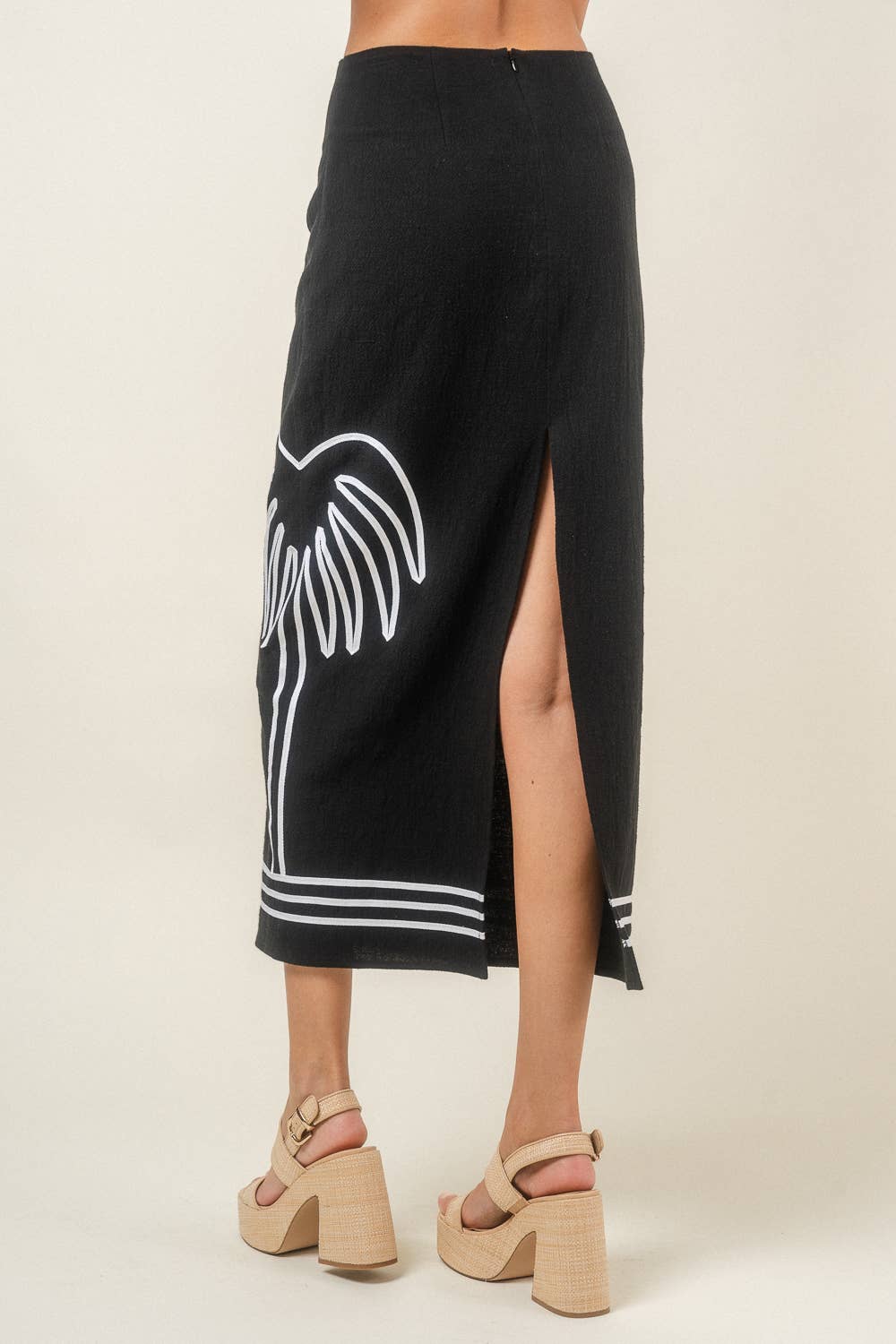 Palm Time Skirt