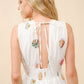 Seashell Embroidered Maxi Dress