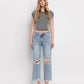 Super High Rise Crop Jean