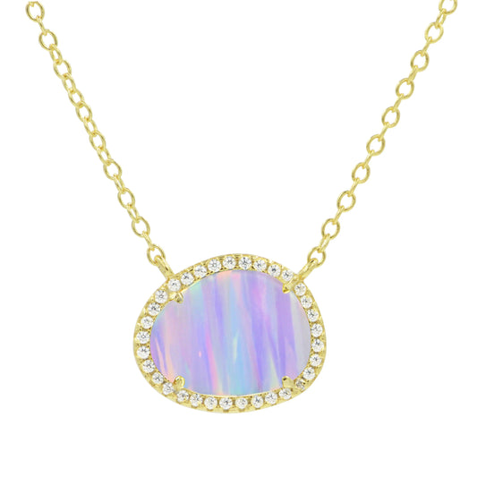 Pebble Opal Necklace
